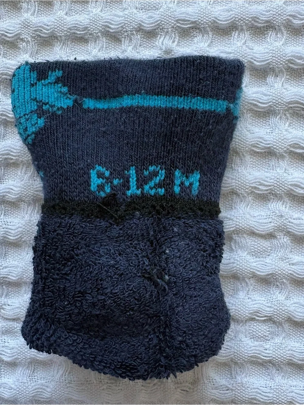 Bombas Baby Boy Socks Lot Of 6 Pairs Grippers Multicolor 6-12 Months
